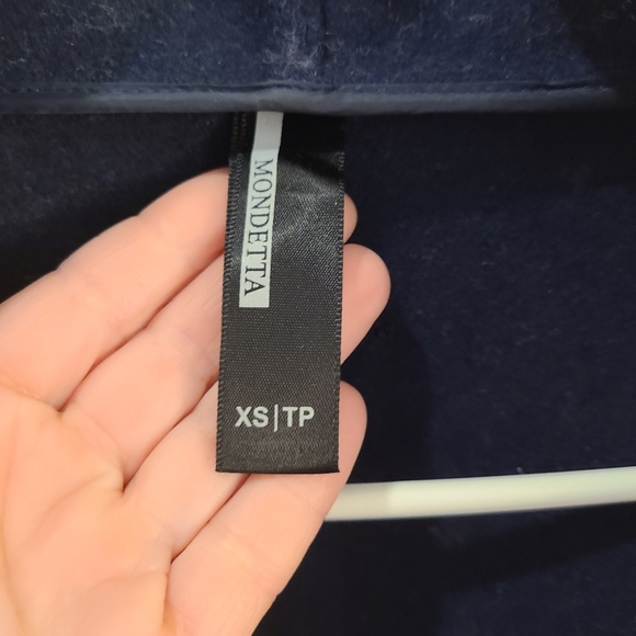 Mondetta Quilted Wool Coat xs - Picture 3 of 4